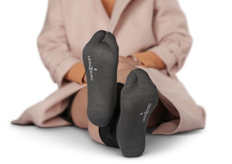 Bunion Relief Socks - Charcoal - Image 6