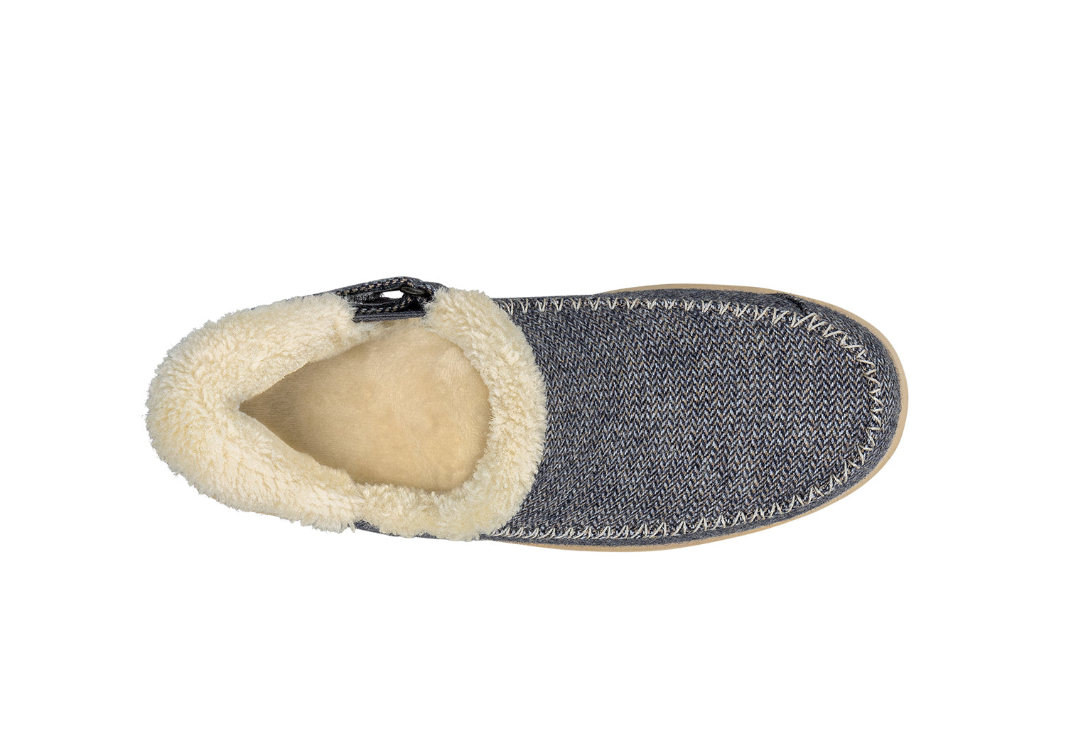 Lorin Hands-Free - Blue Herringbone Wool - Image 11