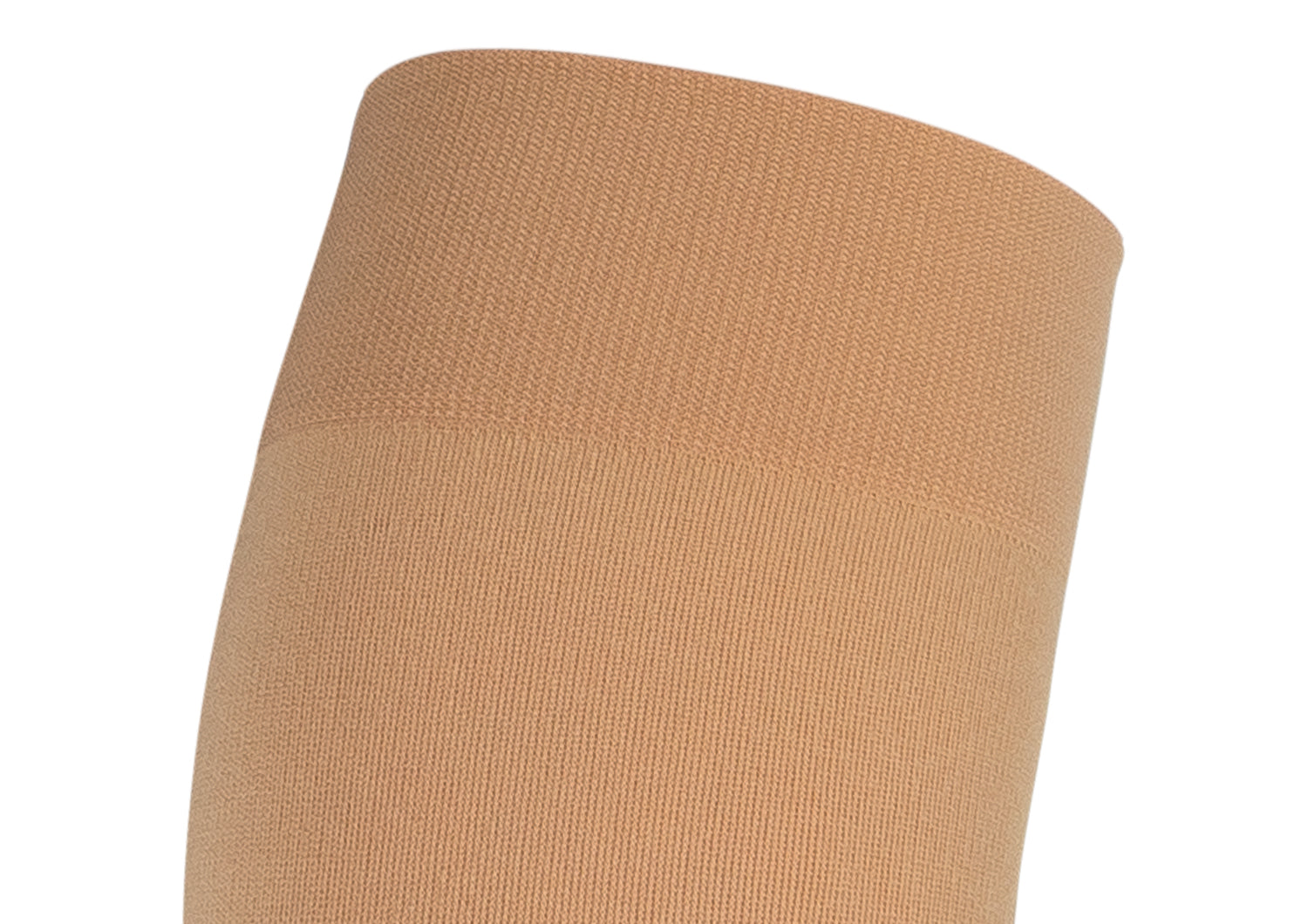 Compression Calf Sleeves Standard 15-20 mmHg - Tan - Image 4