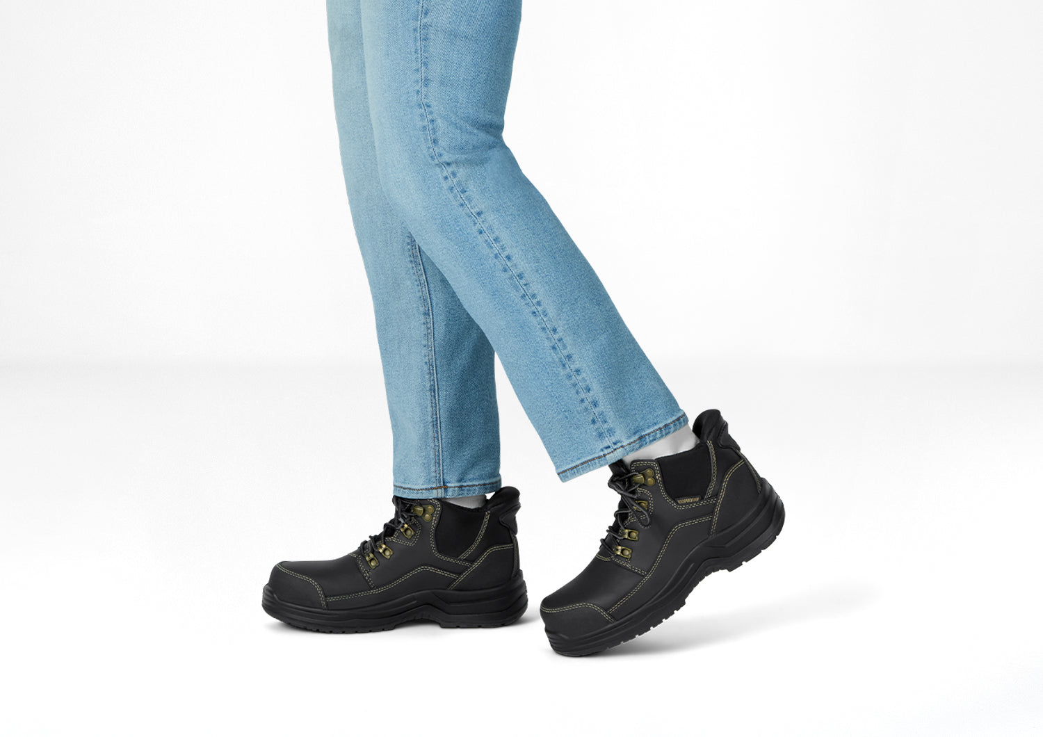 Quartz Hands-Free Work Boots - Black - Image 13