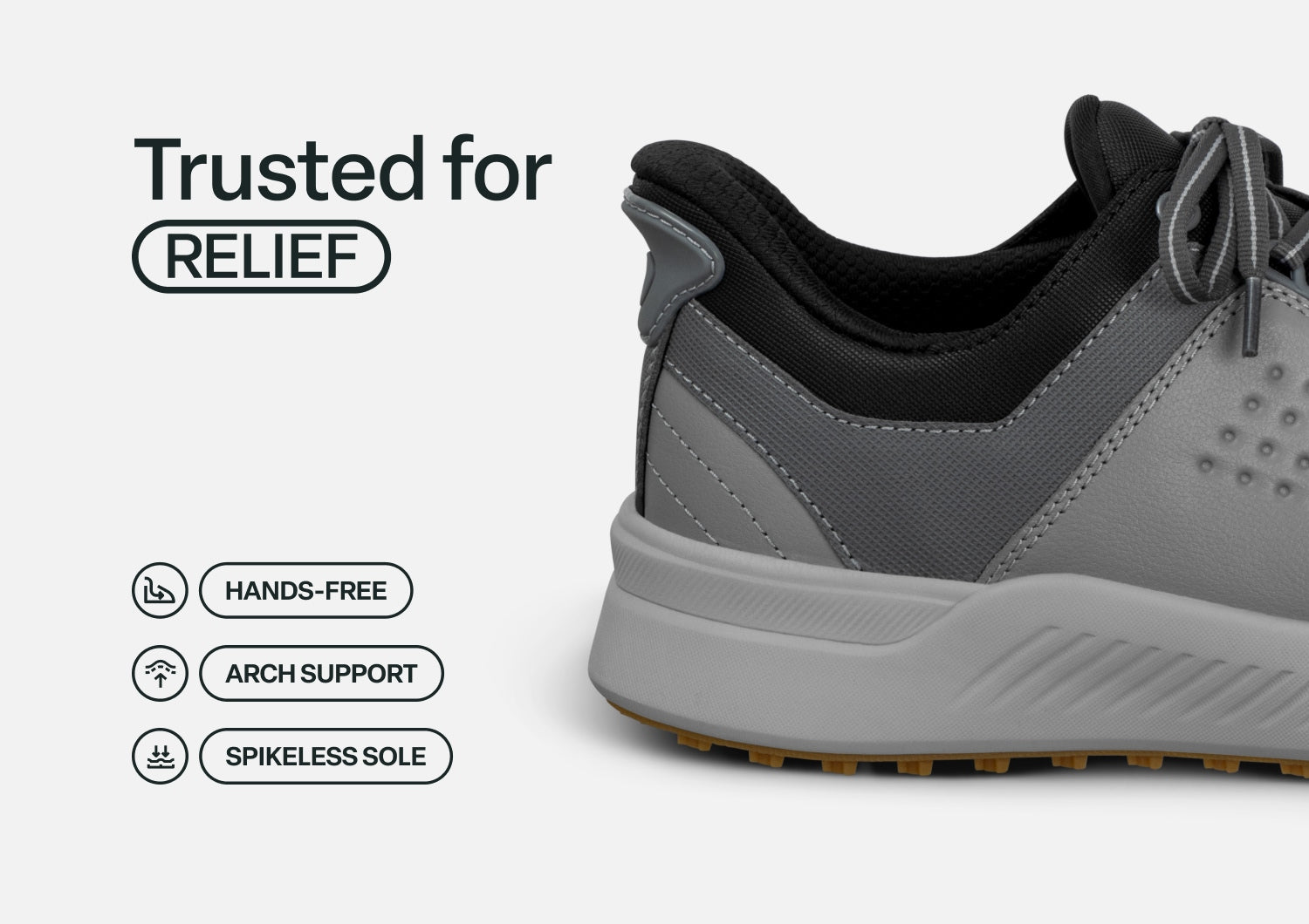 Birdie Hands-Free Golf - Gray - Image 4