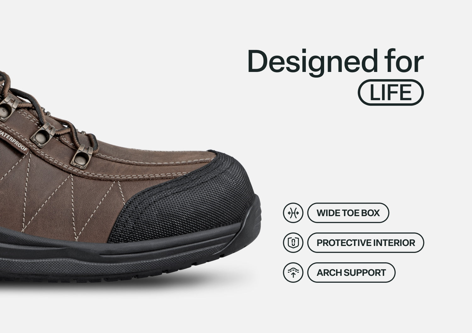 Dolomite Work Shoes - Brown - Image 6