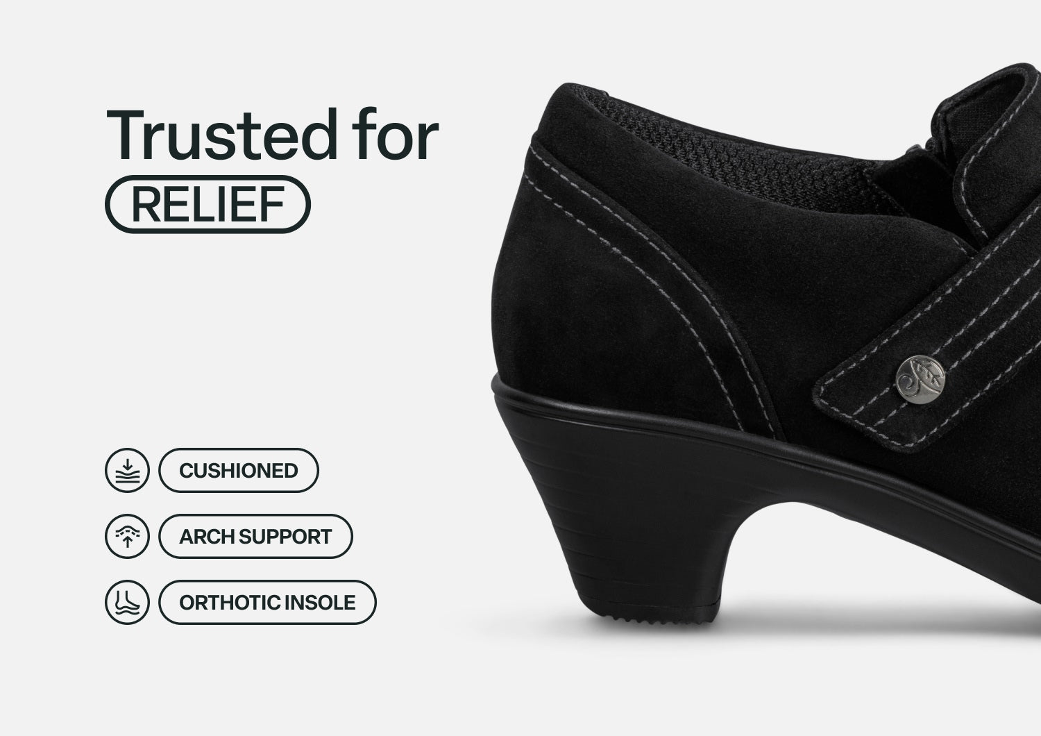 Eva - Black Suede - Image 5