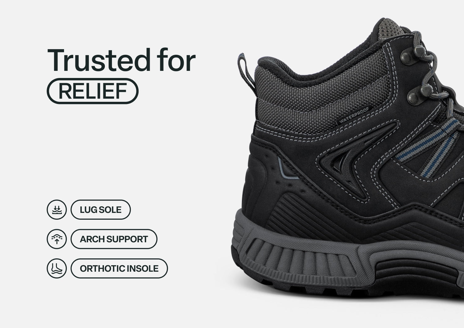 Ridgewood Waterproof - Black - Image 5
