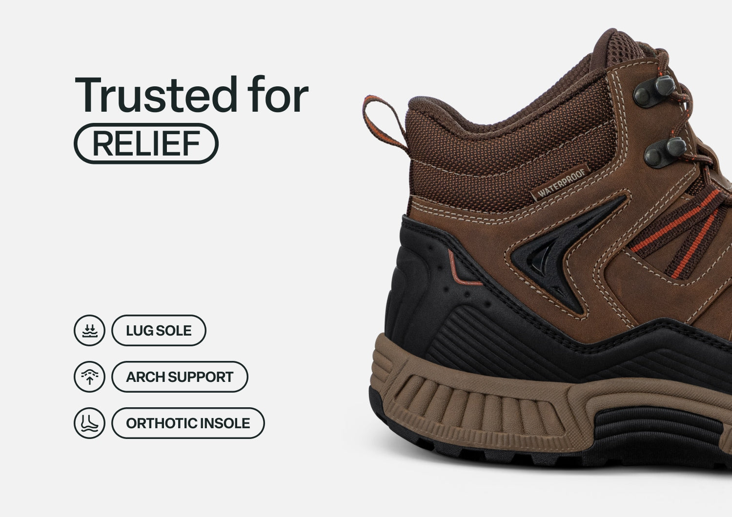 Ridgewood Waterproof - Brown - Image 5