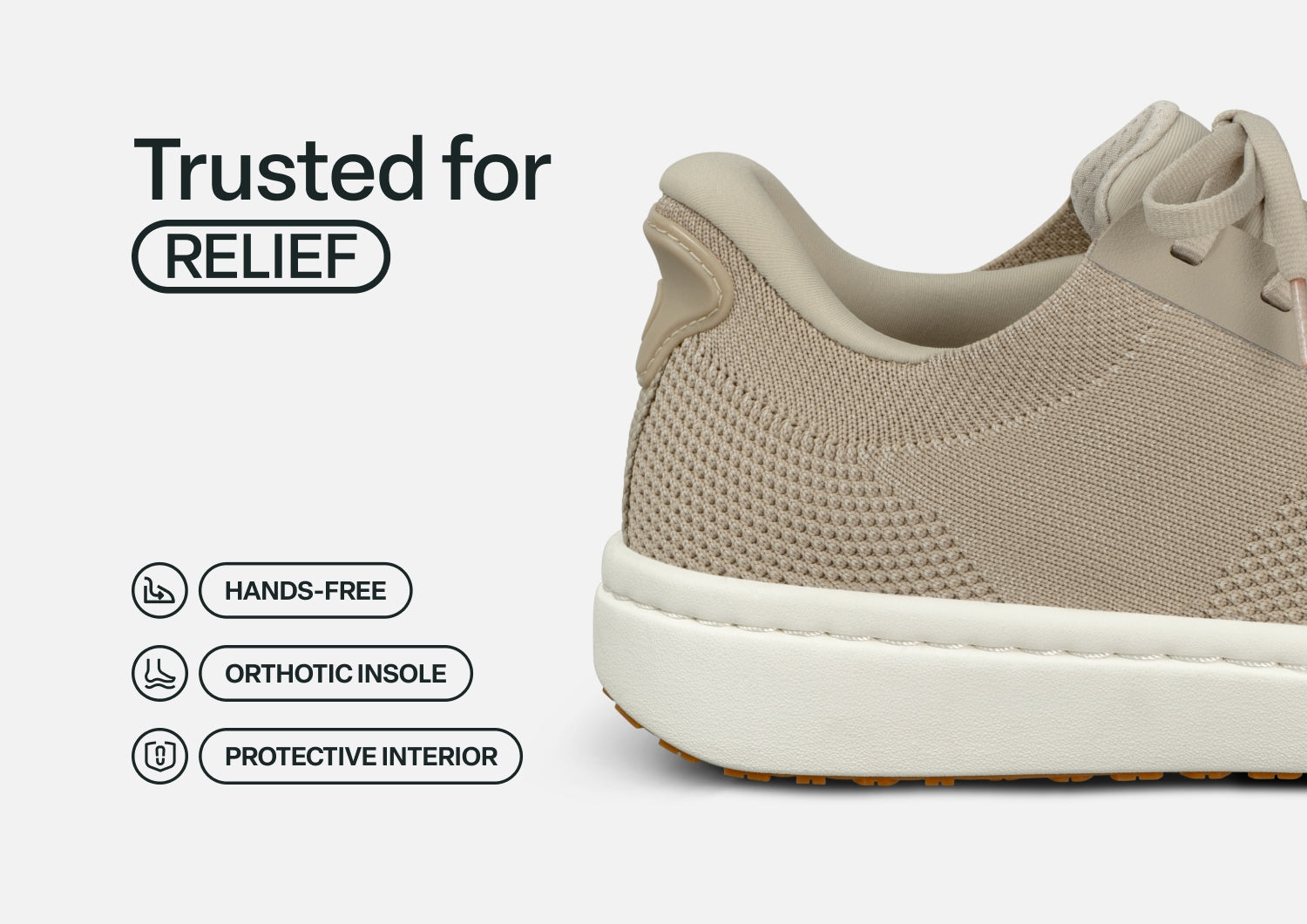 Wander Hands-Free Knit - Beige - Image 4