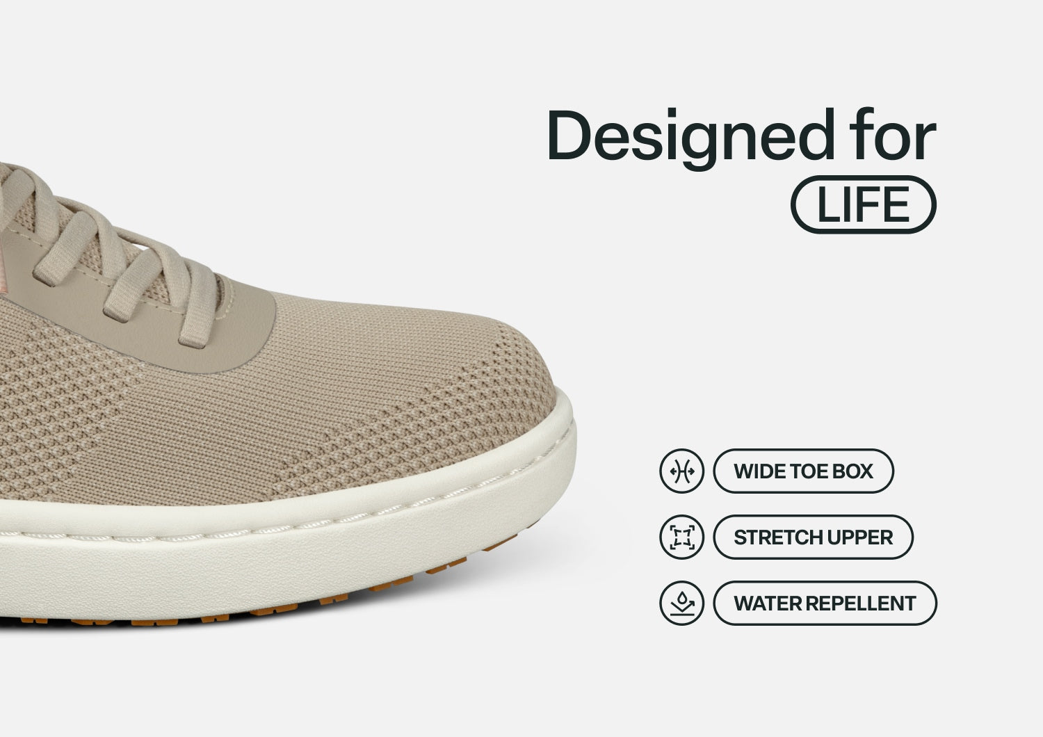 Wander Hands-Free Knit - Beige - Image 5