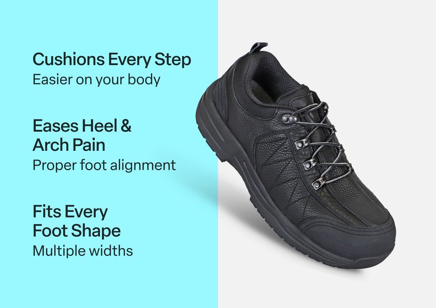 Dolomite Work Shoes - Black - Image 3