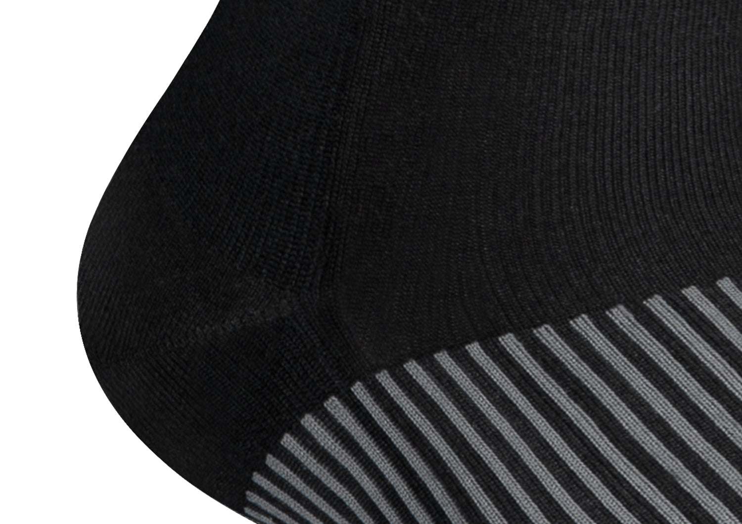 Mid-Calf Compression Socks 18-25 mmHg - Black - Image 4