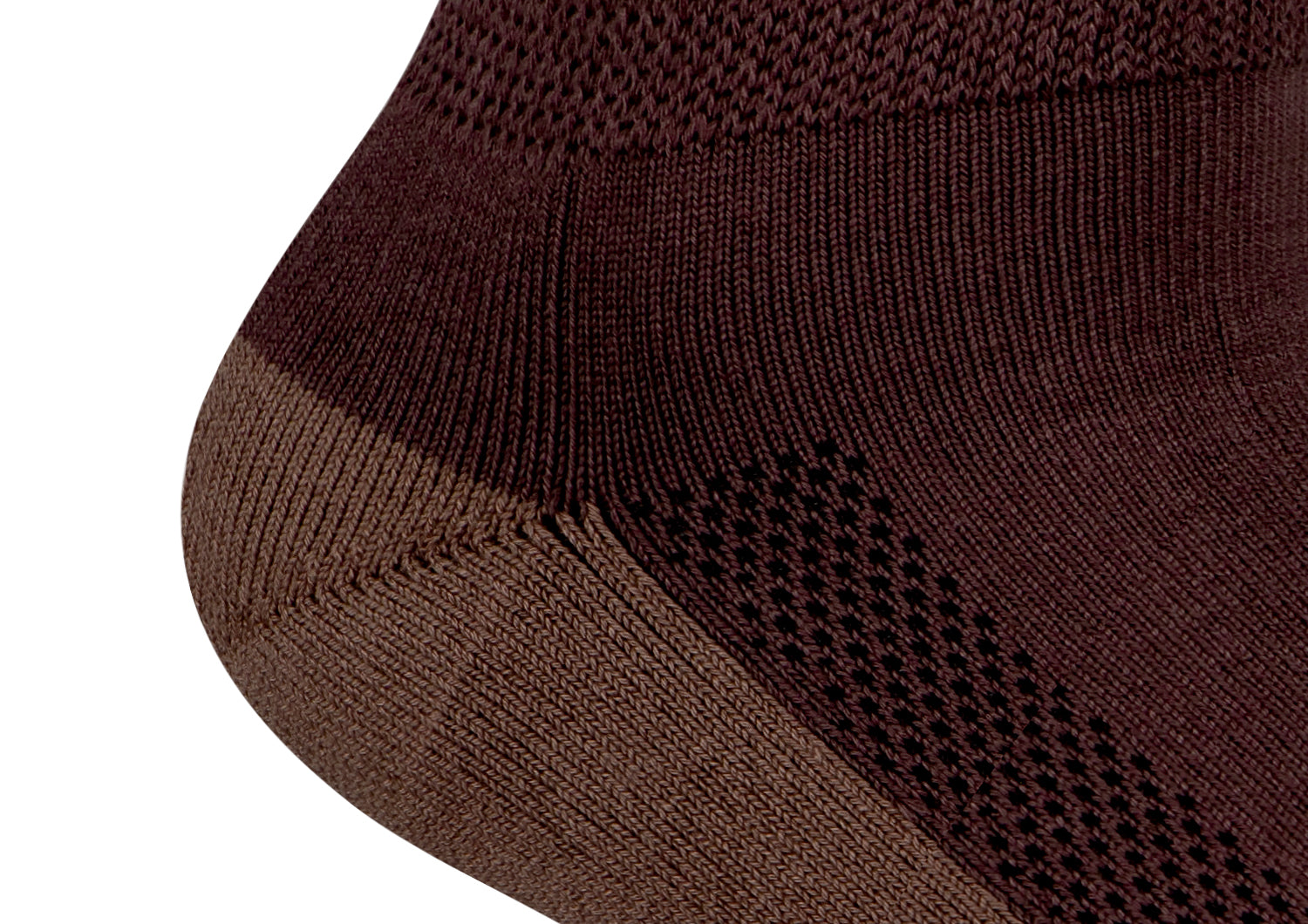 Padded Sole Socks - Dark Brown - Image 4