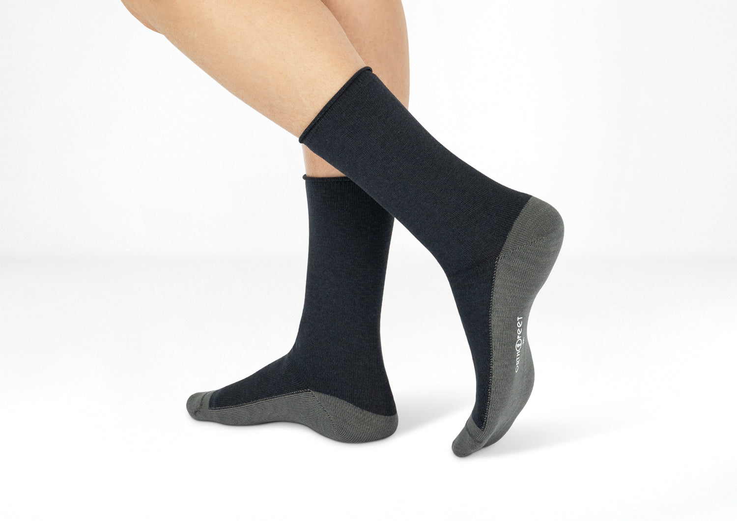 Casual/Dress Socks - Charcoal - Image 2